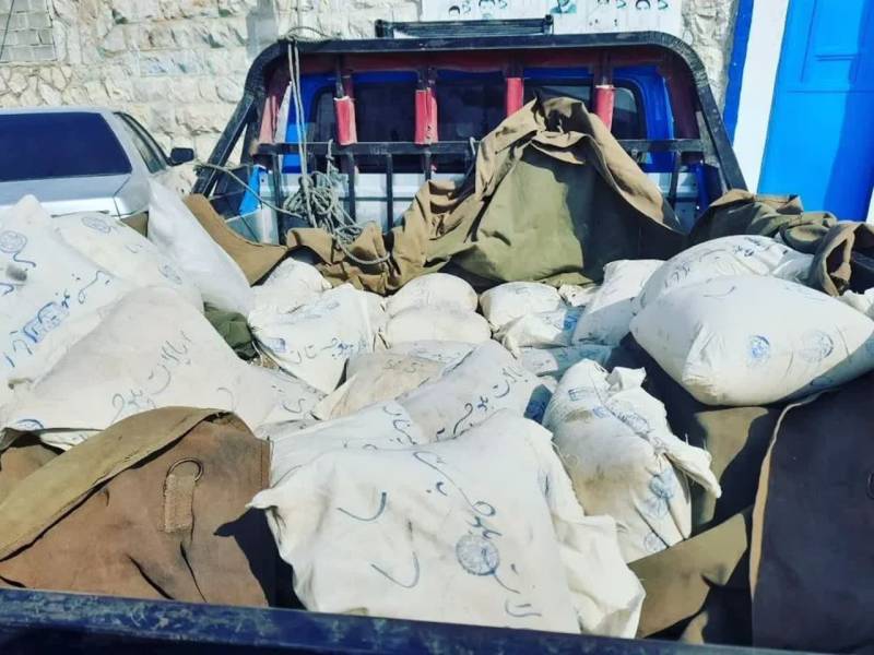 کشف ۲۸۲کیلو گرم تریاک  در عملیات  پلیس منوجان